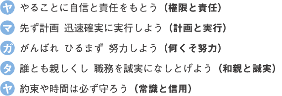 ヤマガタヤの経営方針